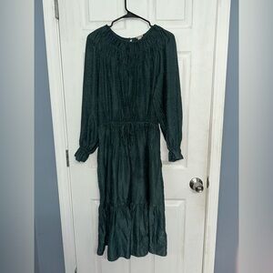 A New Day Women’s Green Long Sleeve Maxi Dress Size Large